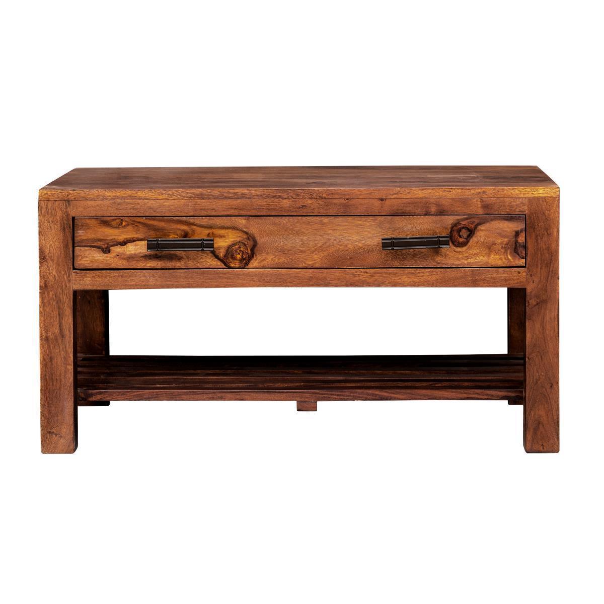 Mehran Contemporary Sheesham Wood Coffee Table #1 - Duraster