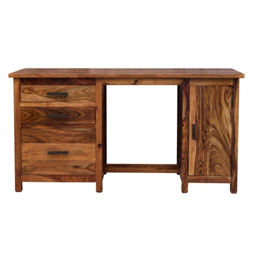 Mehran Contemporary Sheesham Wood Office Desk #2 - Duraster