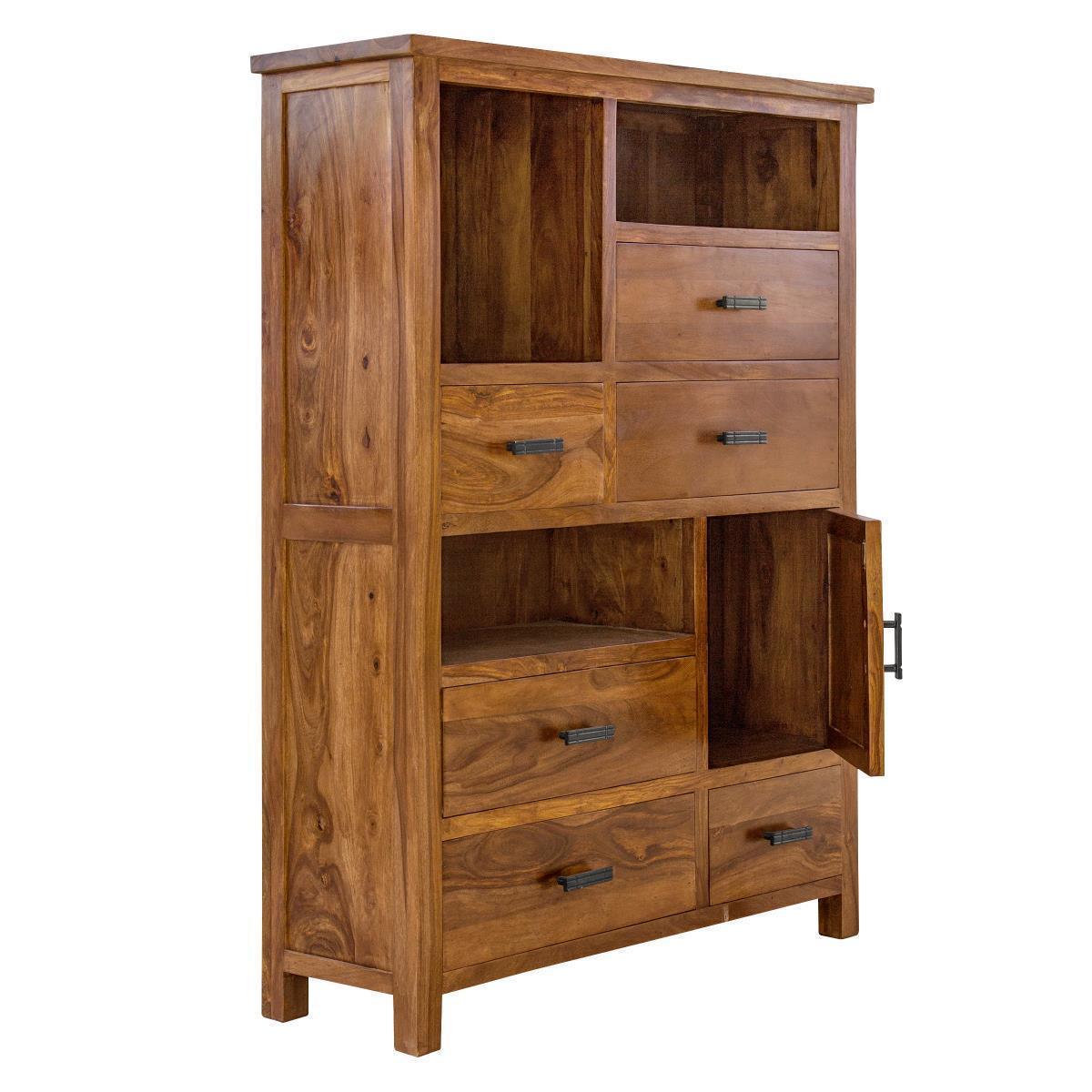 Mehran Contemporary Sheesham Wood Storage Unit Cabinet #11 - Duraster