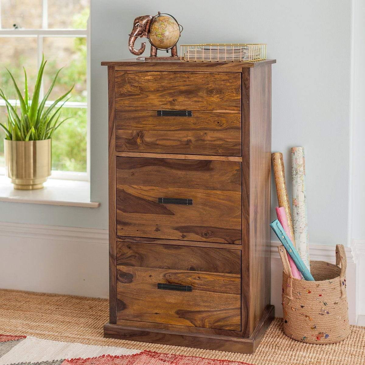 Mehran Contemporary Sheesham Wood Dresser Cabinet #2 - Duraster