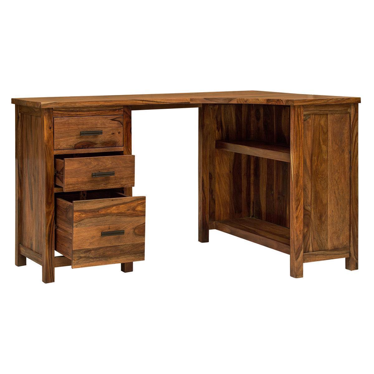 Mehran Contemporary Sheesham Wood Study Desk #1 - Duraster