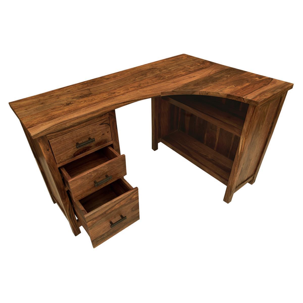 Mehran Contemporary Sheesham Wood Study Desk #1 - Duraster