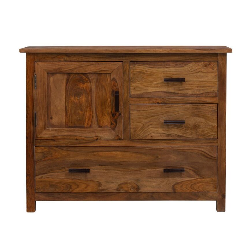 Mehran Traditional Sheesham Wood Sideboard Cabinet #10 - Duraster