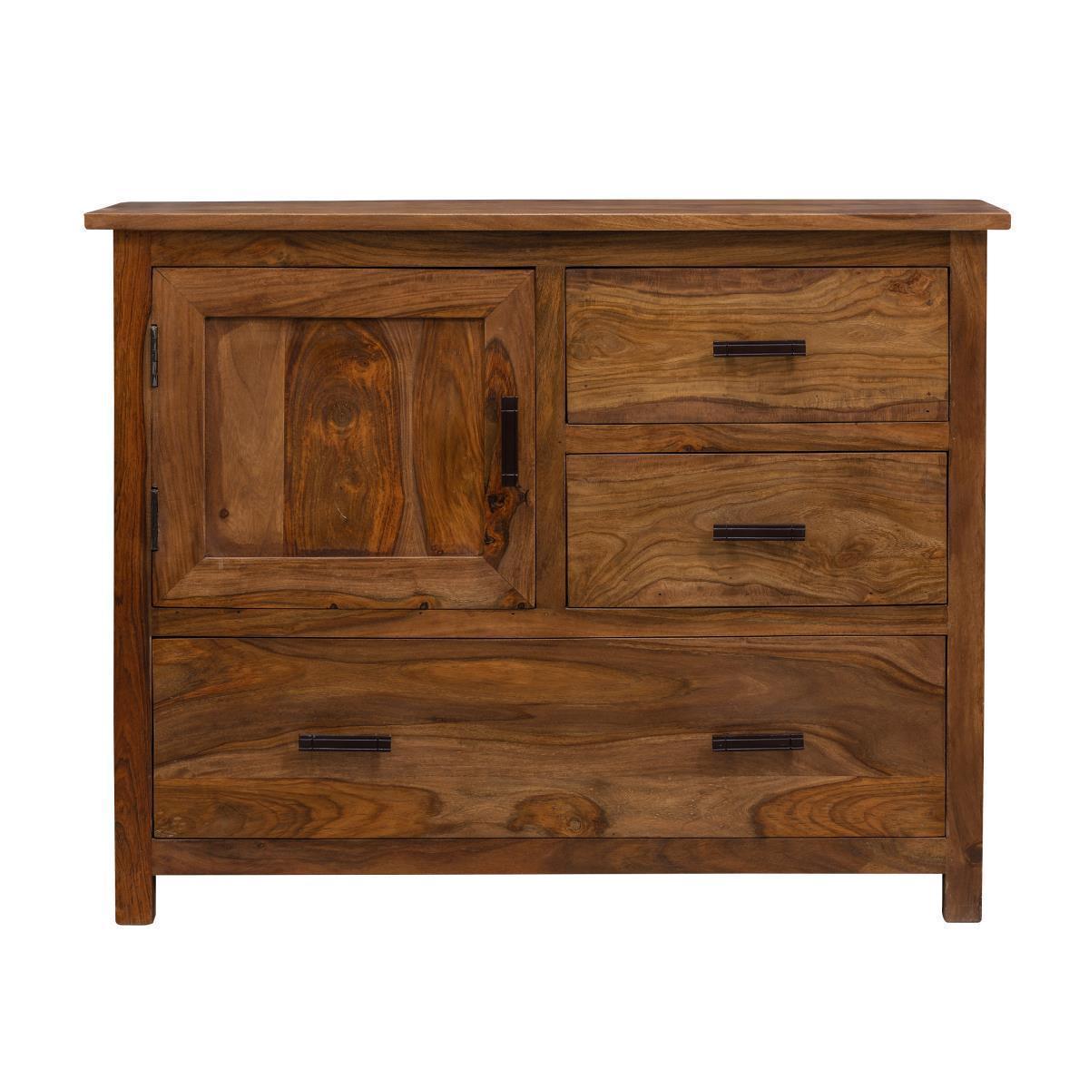 Mehran Traditional Sheesham Wood Sideboard Cabinet #10 - Duraster
