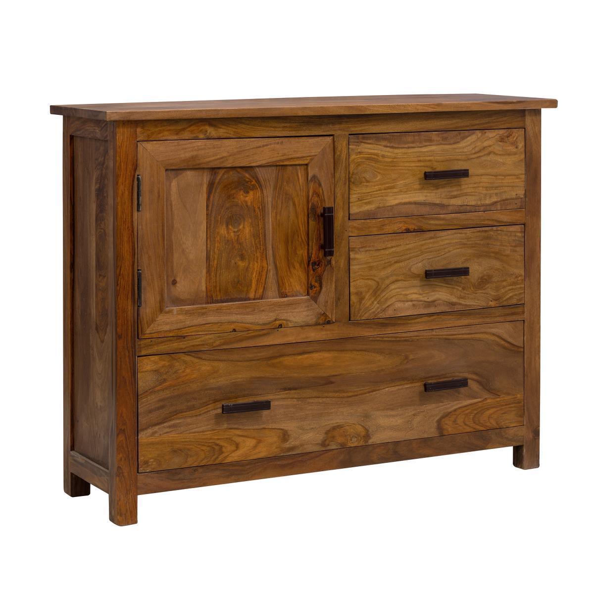 Mehran Traditional Sheesham Wood Sideboard Cabinet #10 - Duraster