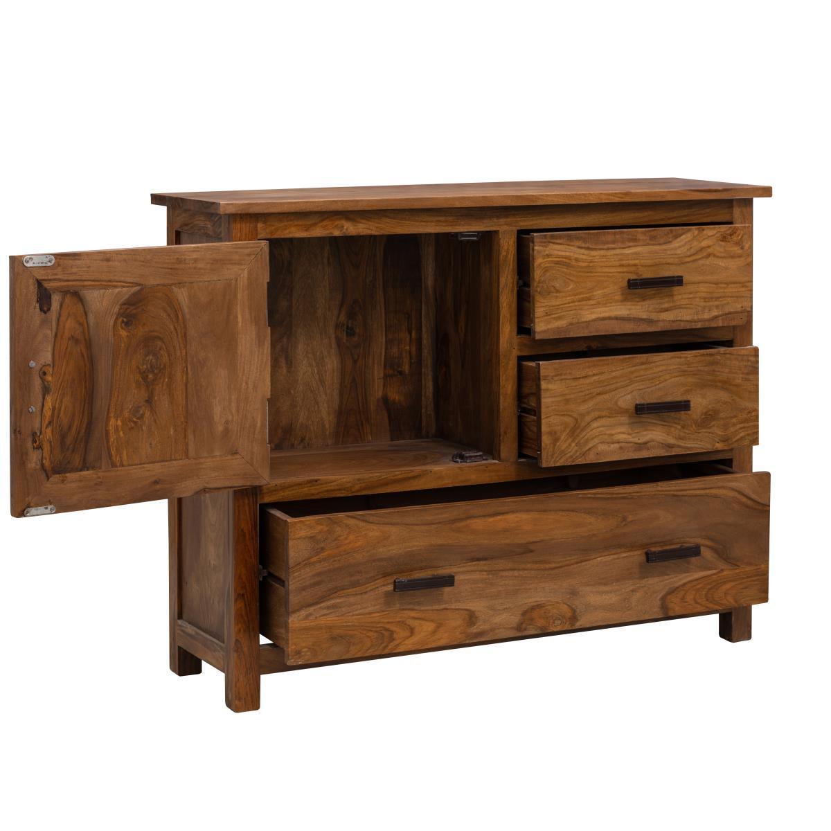 Mehran Traditional Sheesham Wood Sideboard Cabinet #10 - Duraster