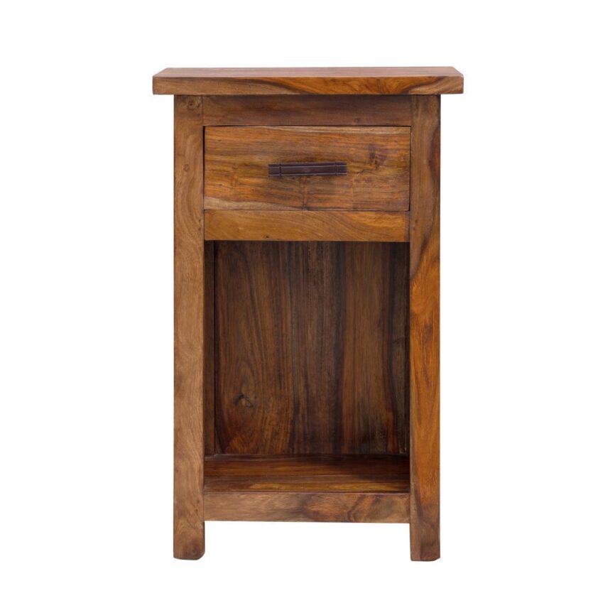 Mehran Contemporary Sheesham Wood Small Bedside #2 - Duraster