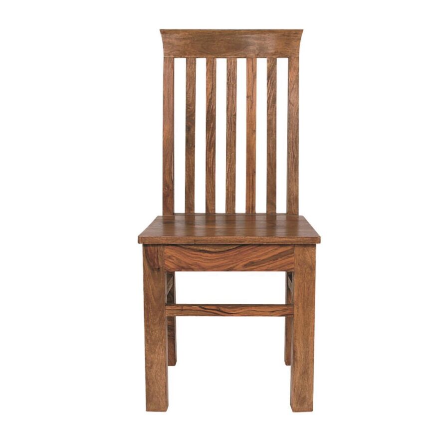 Mehran Contemporary Sheesham Wood Dining Pair of Two Chair #2 - Duraster