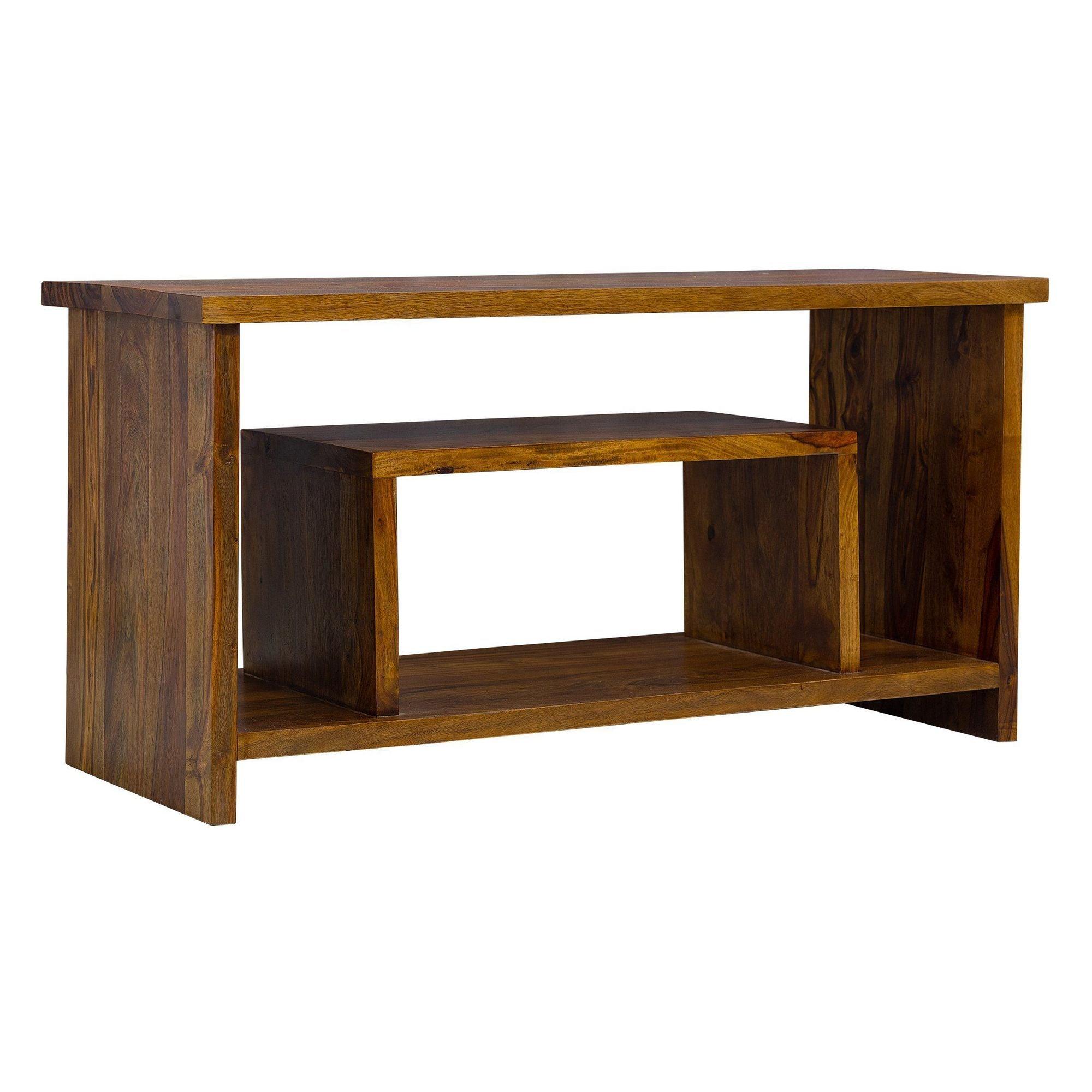 Mehran Contemporary Sheesham Wood TV Unit  #1 - Duraster