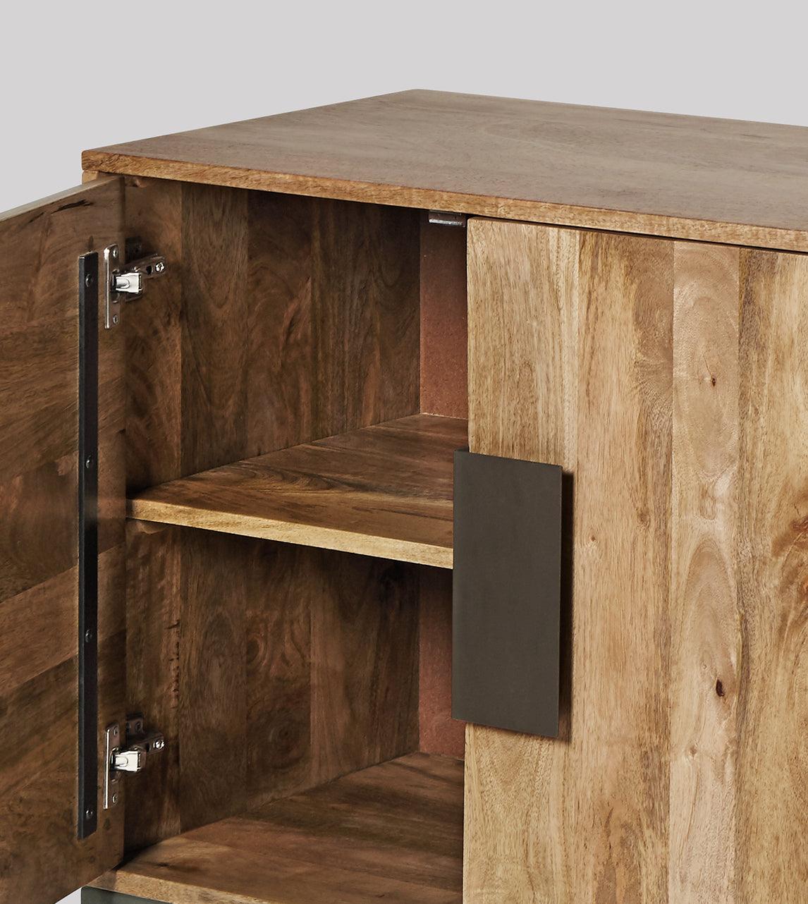 Versaw Sideboard, Mango Wood & Charcoal #11 - Duraster
