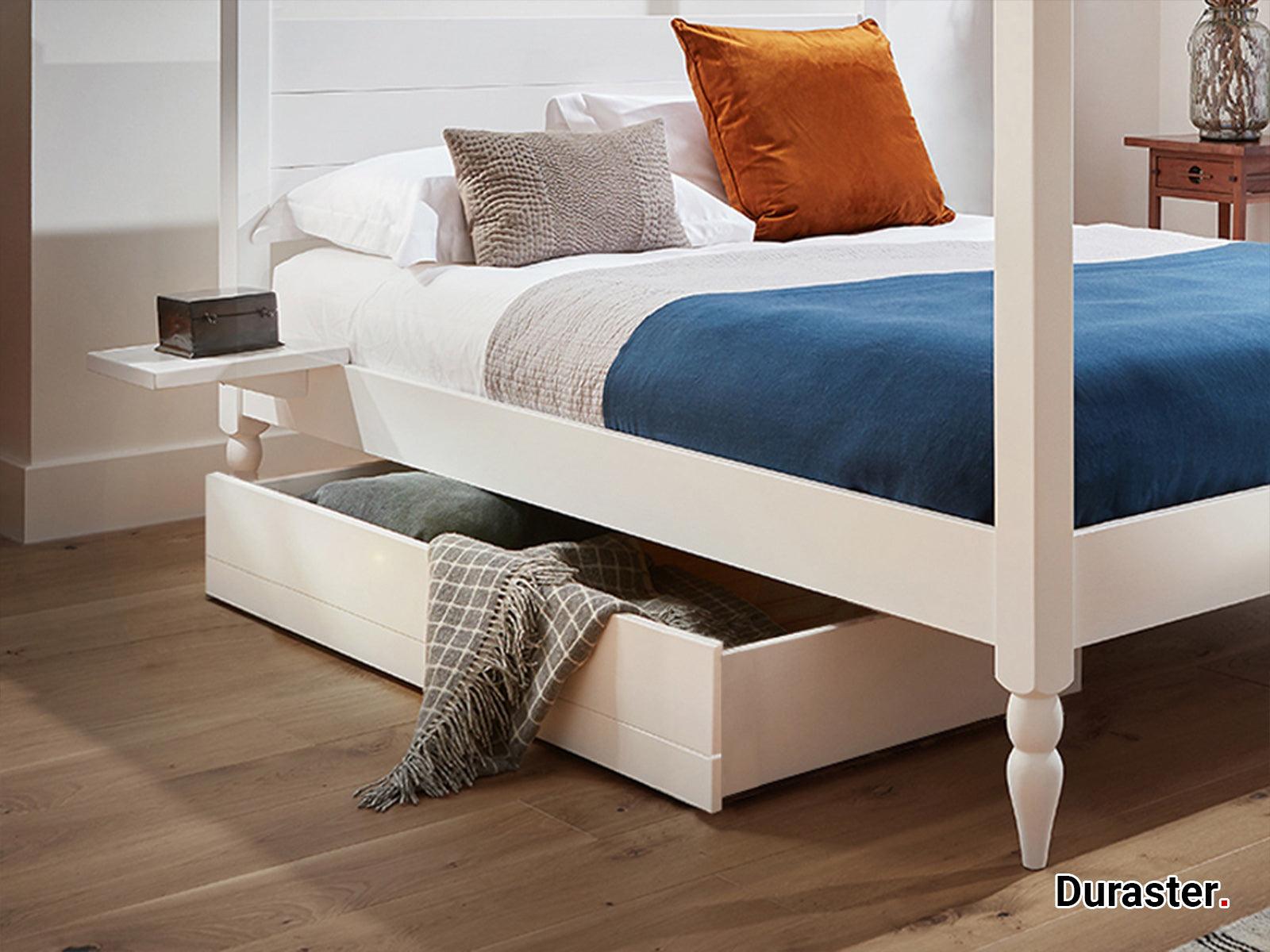 Novo Premium Solid Acacia Wood Four-Poster Bed #3 - Duraster