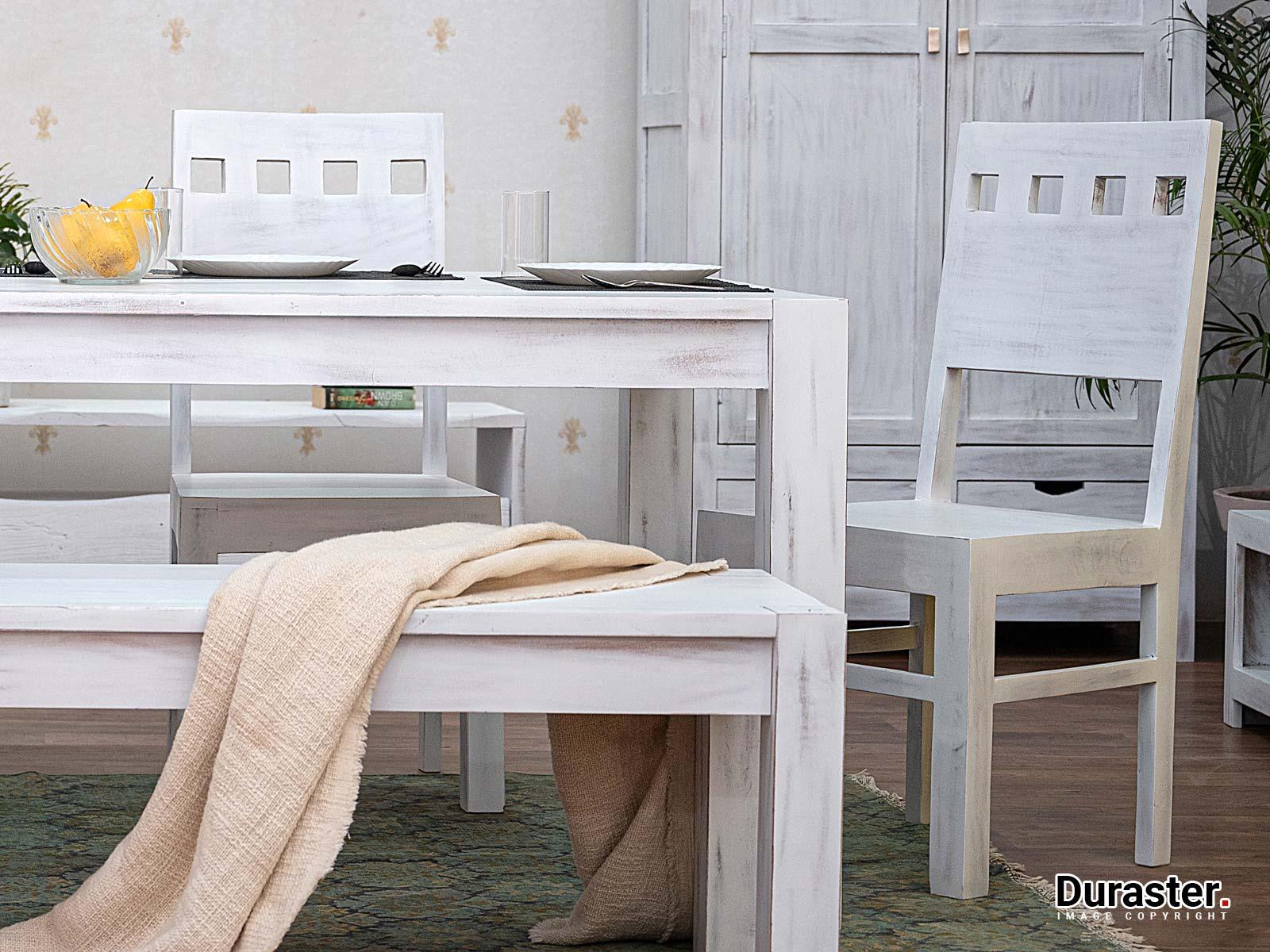 Novo Distress Solid Acacia wood Chair #1 - Duraster