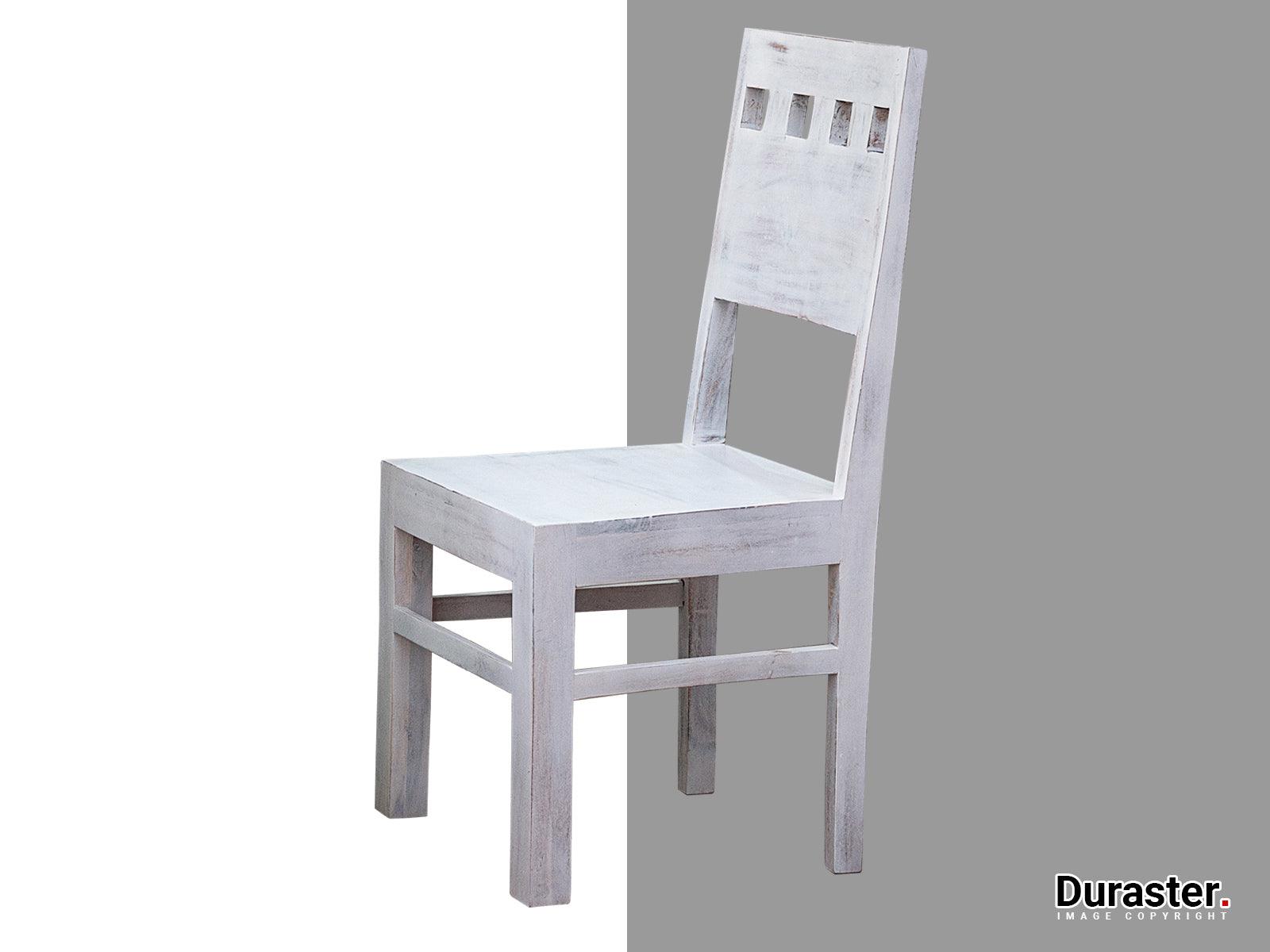 Novo Distress Solid Acacia wood Chair #1 - Duraster