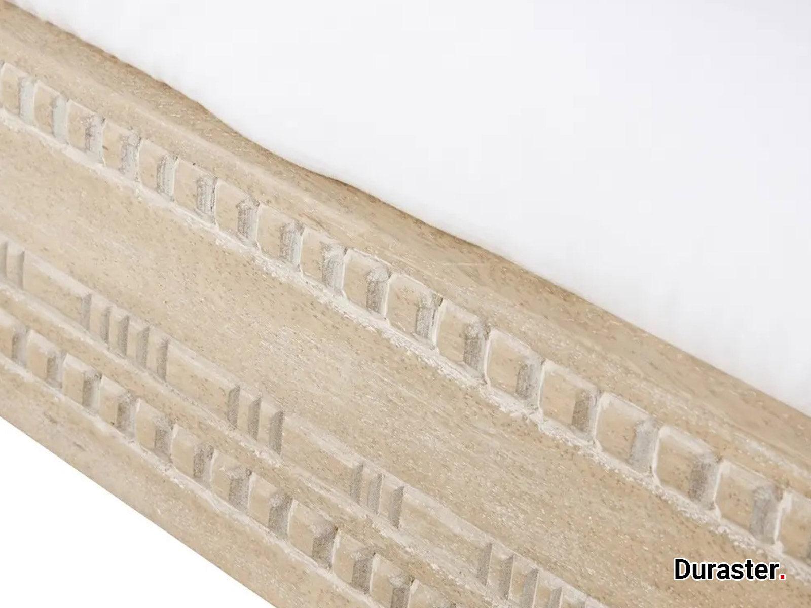 Ajenta Solid Mango wood Carved Divan #4 (36" x 72") - Duraster