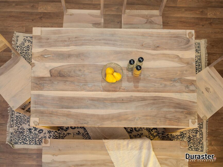 Novo Solid Sheesham wood Dining Table #2 - Duraster