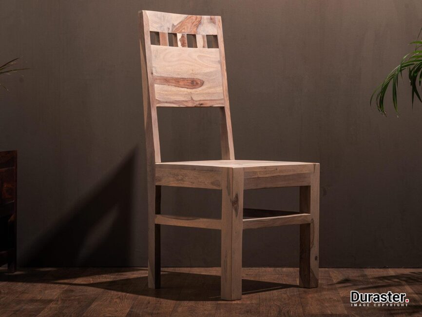 Novo Solid Sheesham wood Dining Chair #1 - Duraster