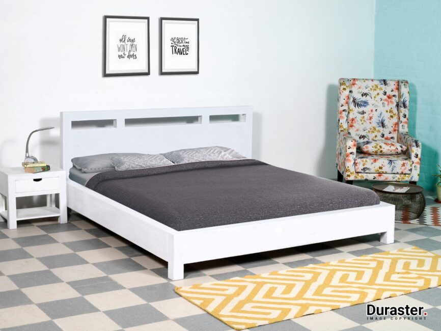Novo Premium Acacia Elegant Bed#1 - Duraster