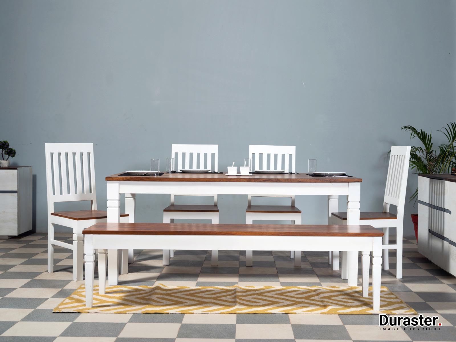 Novo Premium Solid Acacia wood Dining Set with Chairs #1 - Duraster