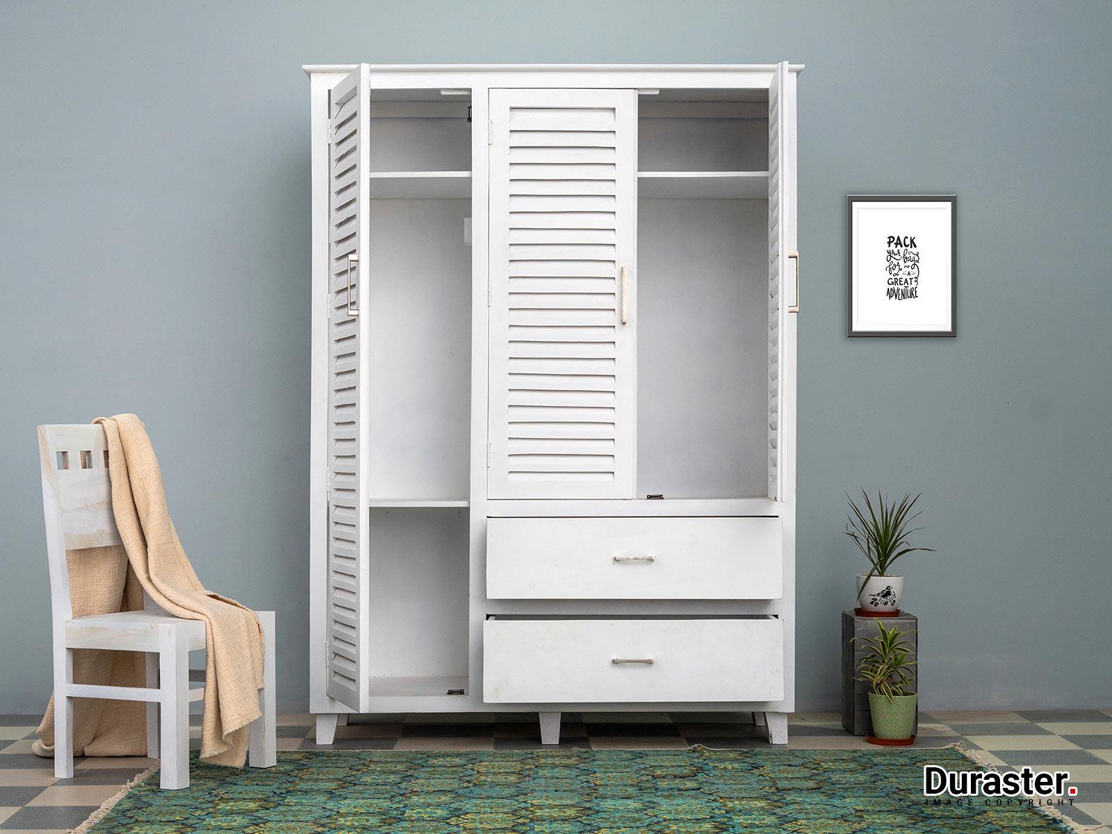 Novo Premium Solid Wood Elegant Shutter Cabinet#1 - Duraster