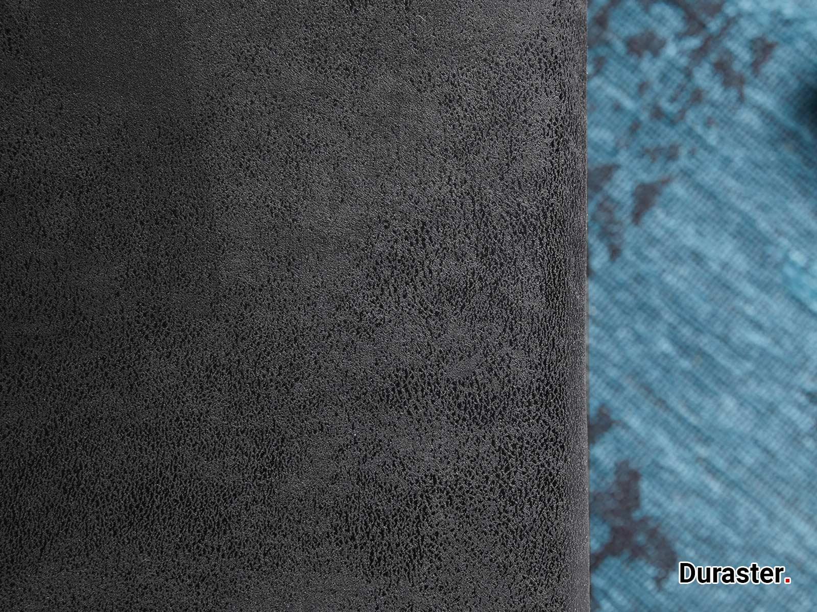 Norwich Premium Anthracite Fabric Ottoman #42 - Duraster
