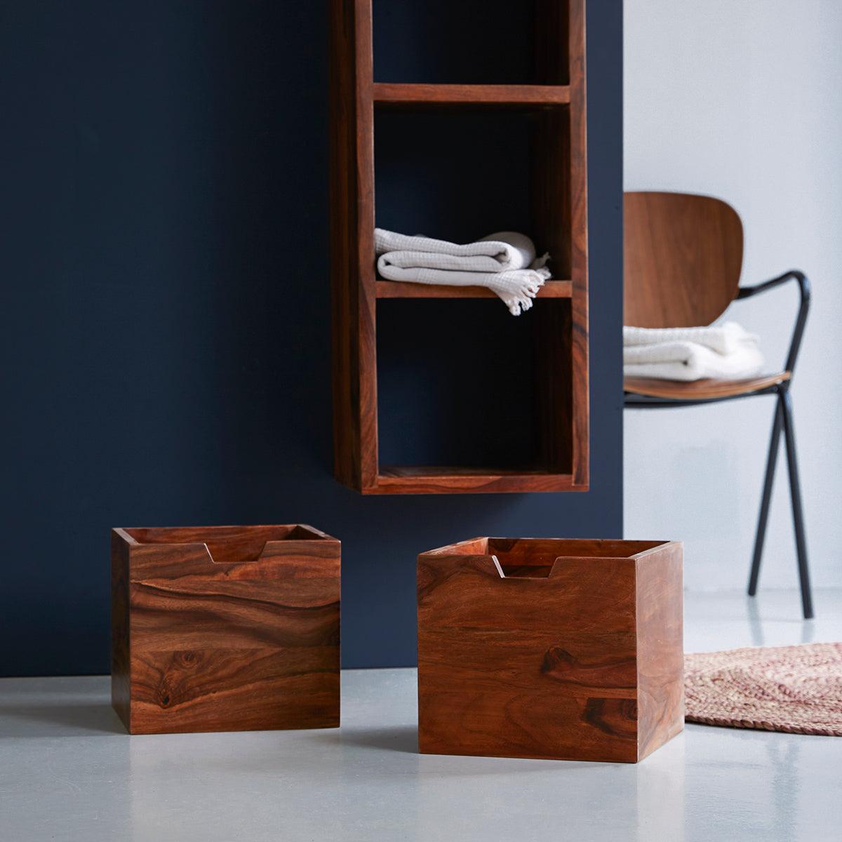 Dessart Solid Sheesham Shelf Unit #3 - Duraster