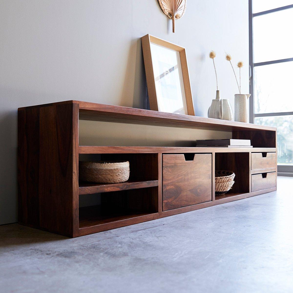 Dessart Solid Sheesham TV Stand #5 - Duraster