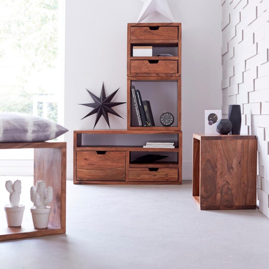 Dessart Solid Sheesham TV Stand  #2 - Duraster