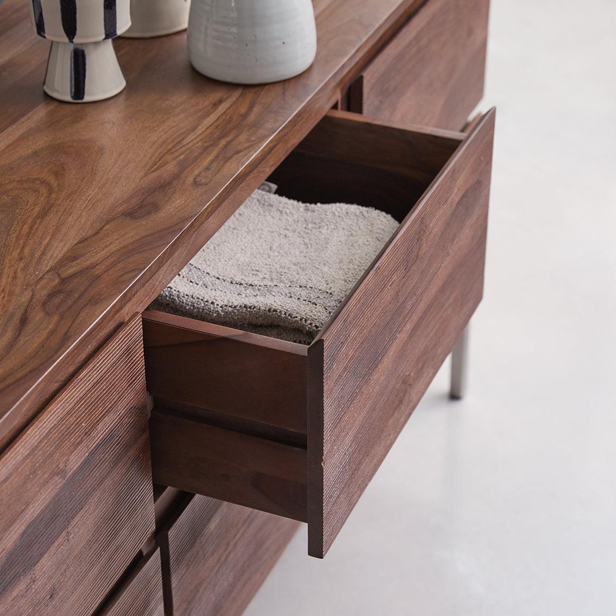 Rome Solid Sheesham Chest of Drawers #3 - Duraster