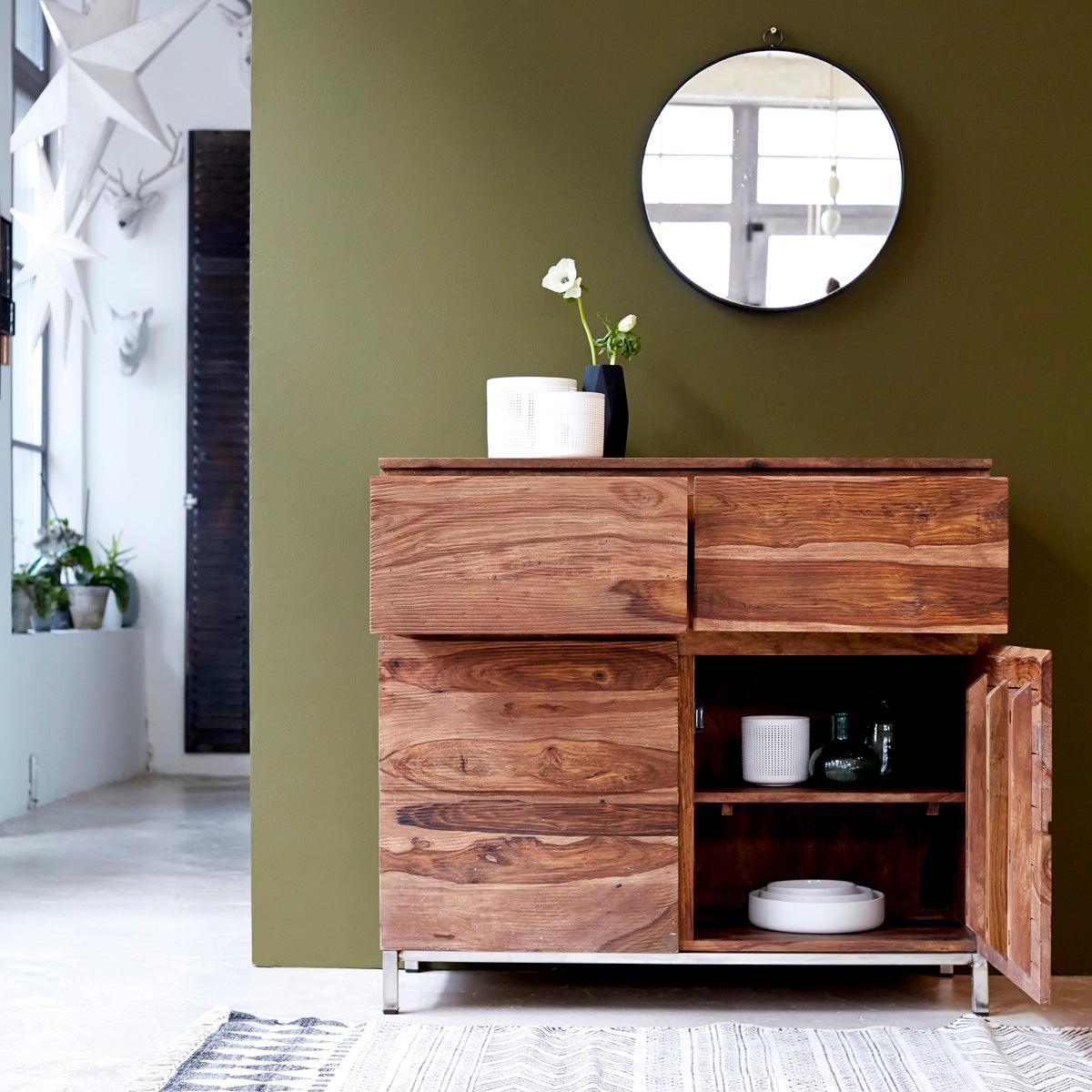Rome Solid Sheesham Dresser #4 - Duraster