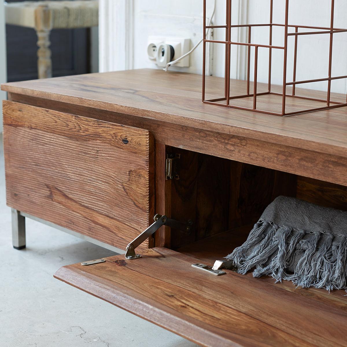 Rome Solid sheesham TV Stand #2 - Duraster