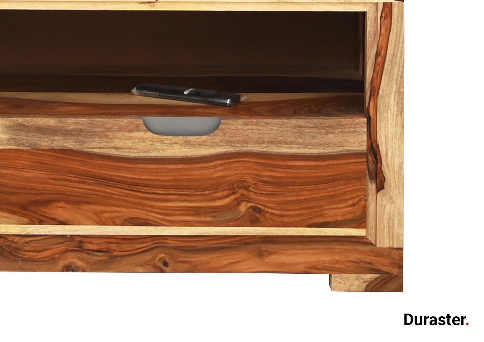 Raygoor Modern Sheesham wood TV Unit #1 - Duraster