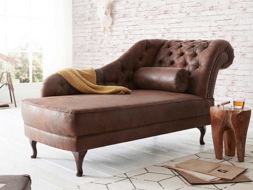 Norwich Vintage Brown Chesterfield Lounge #23 - Duraster