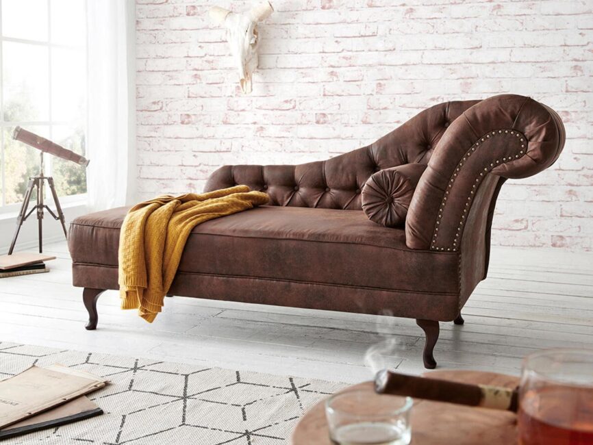 Norwich Vintage Brown Chesterfield Lounge #23 - Duraster