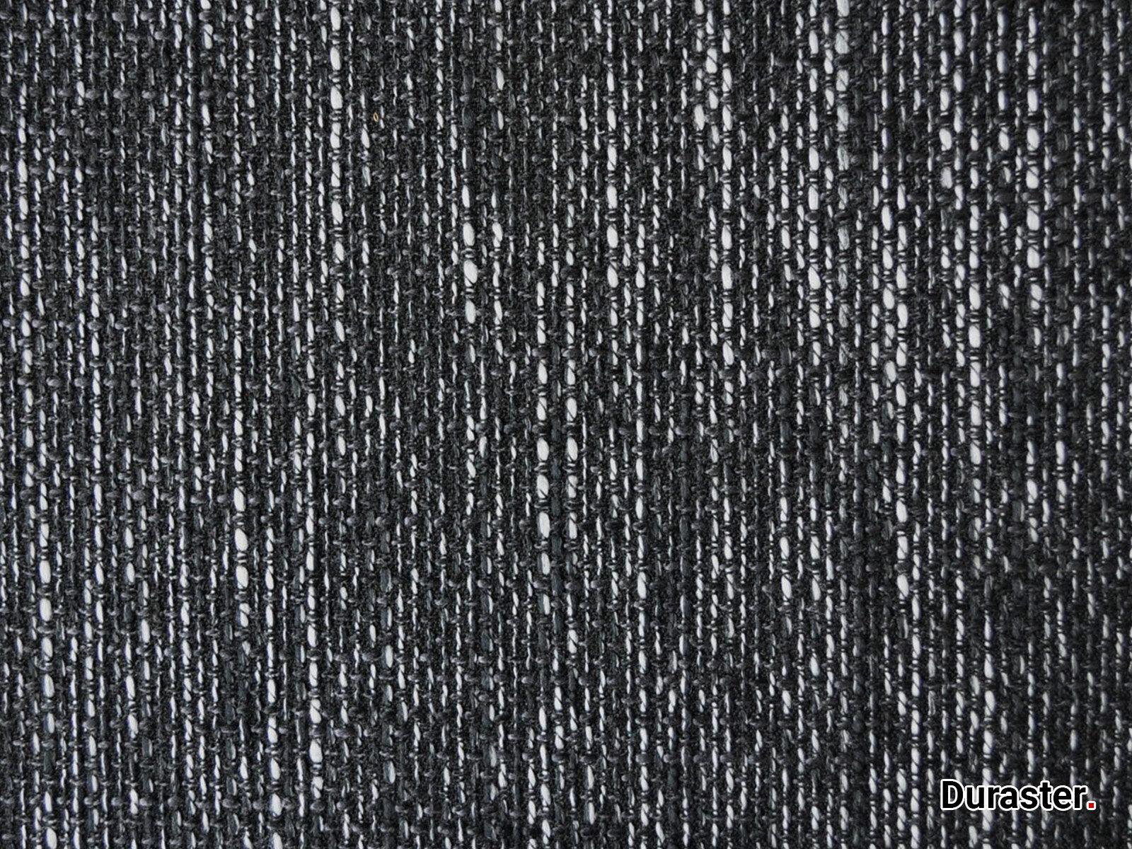 Norwich Premium Black Fabric Ottoman #36 - Duraster