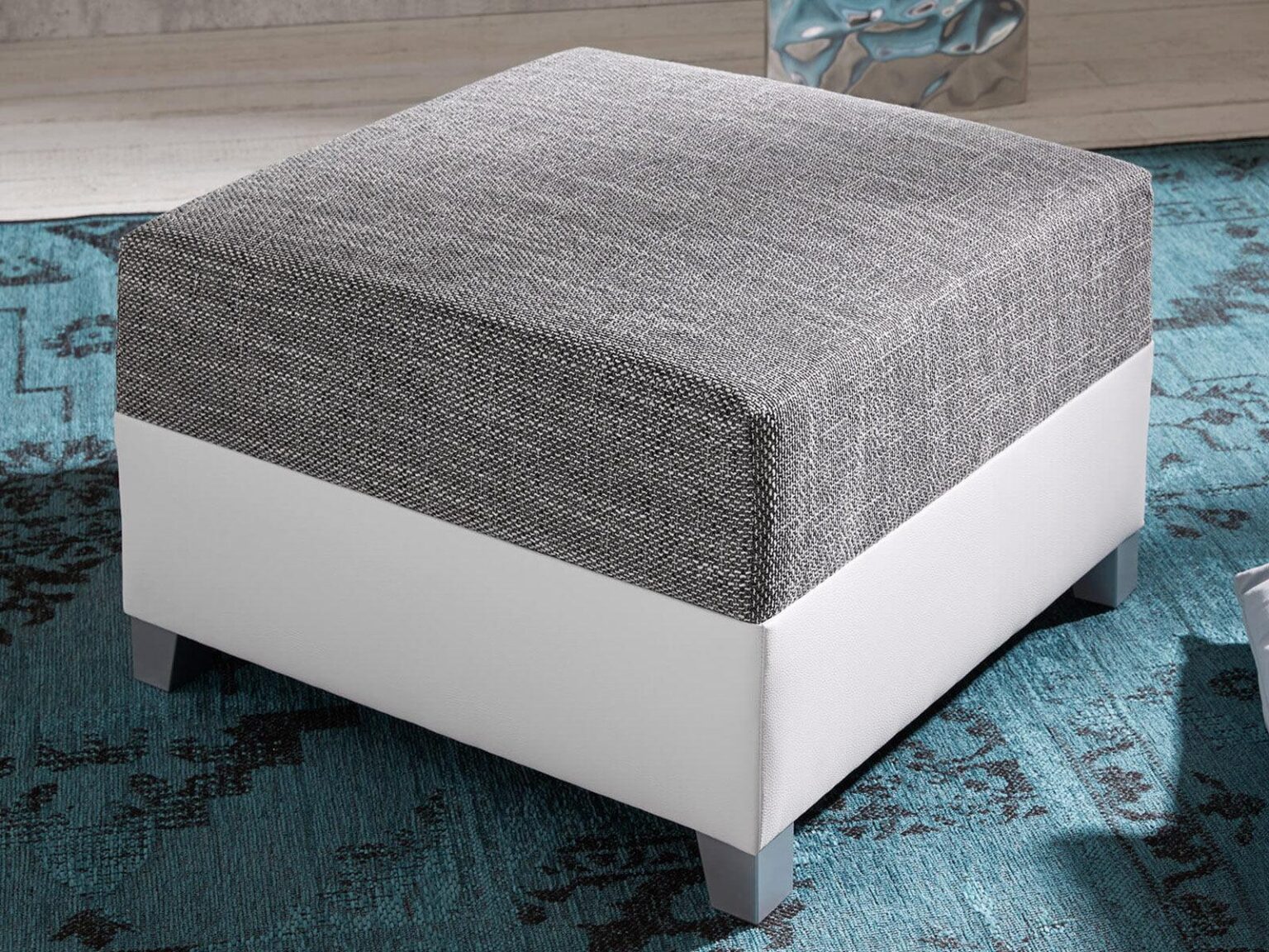 Norwich Premium Fabric Ottoman #32 - Duraster