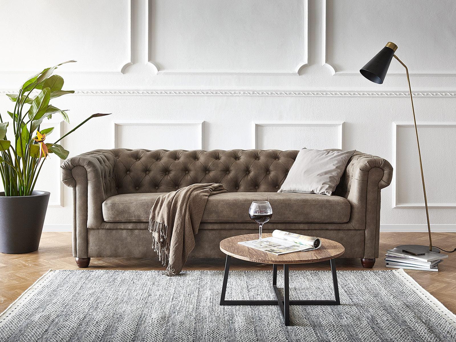 Norwich Traditional Chesterfield 3 Seater Sofa #25 - Duraster
