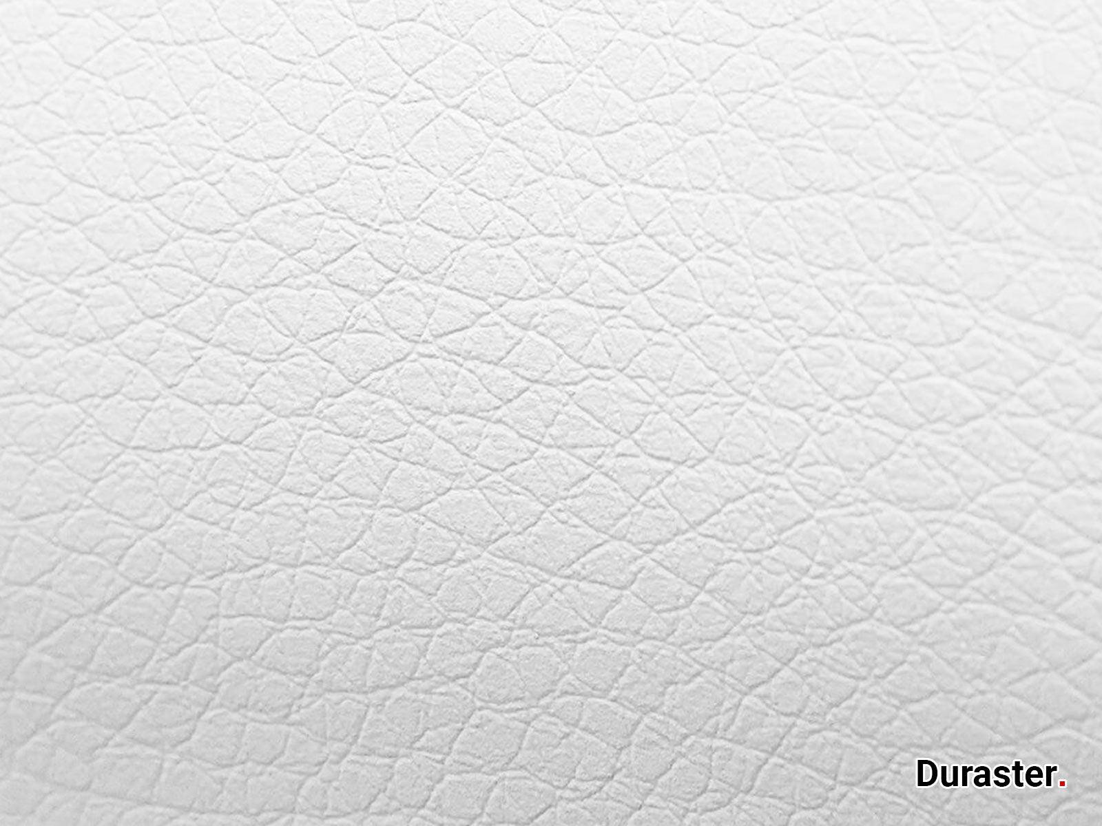 Norwich Premium White Black Fabric Ottoman #38 - Duraster