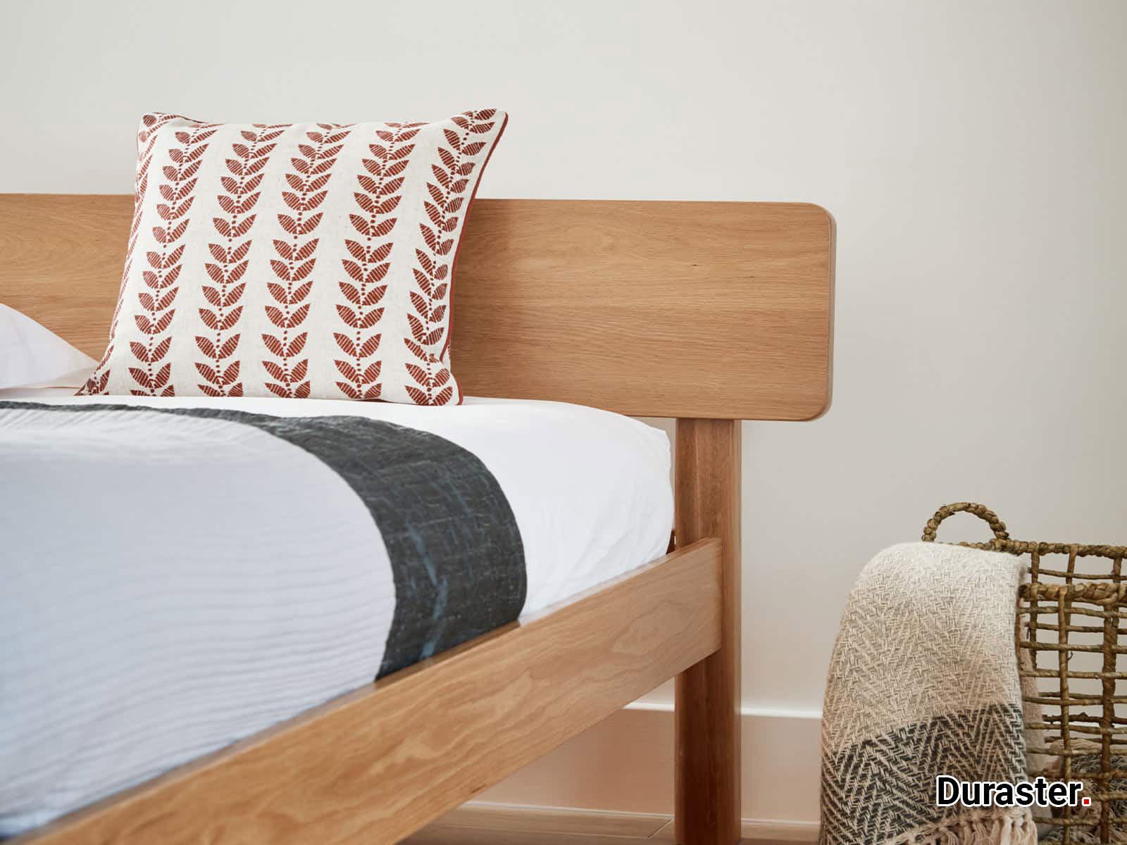 Preyas Solid Acacia wood Bed #24 - Duraster