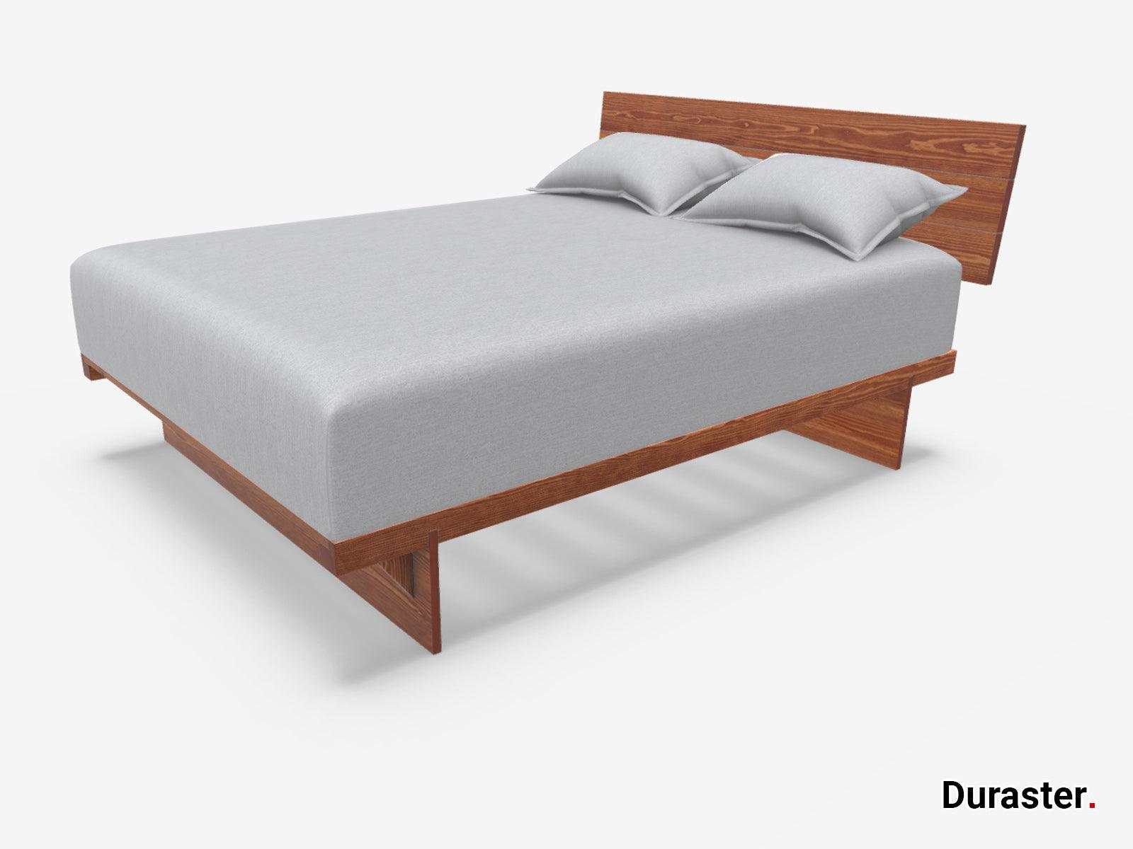 Preyas Solid Sheesham wood Storage Bed #26 - Duraster