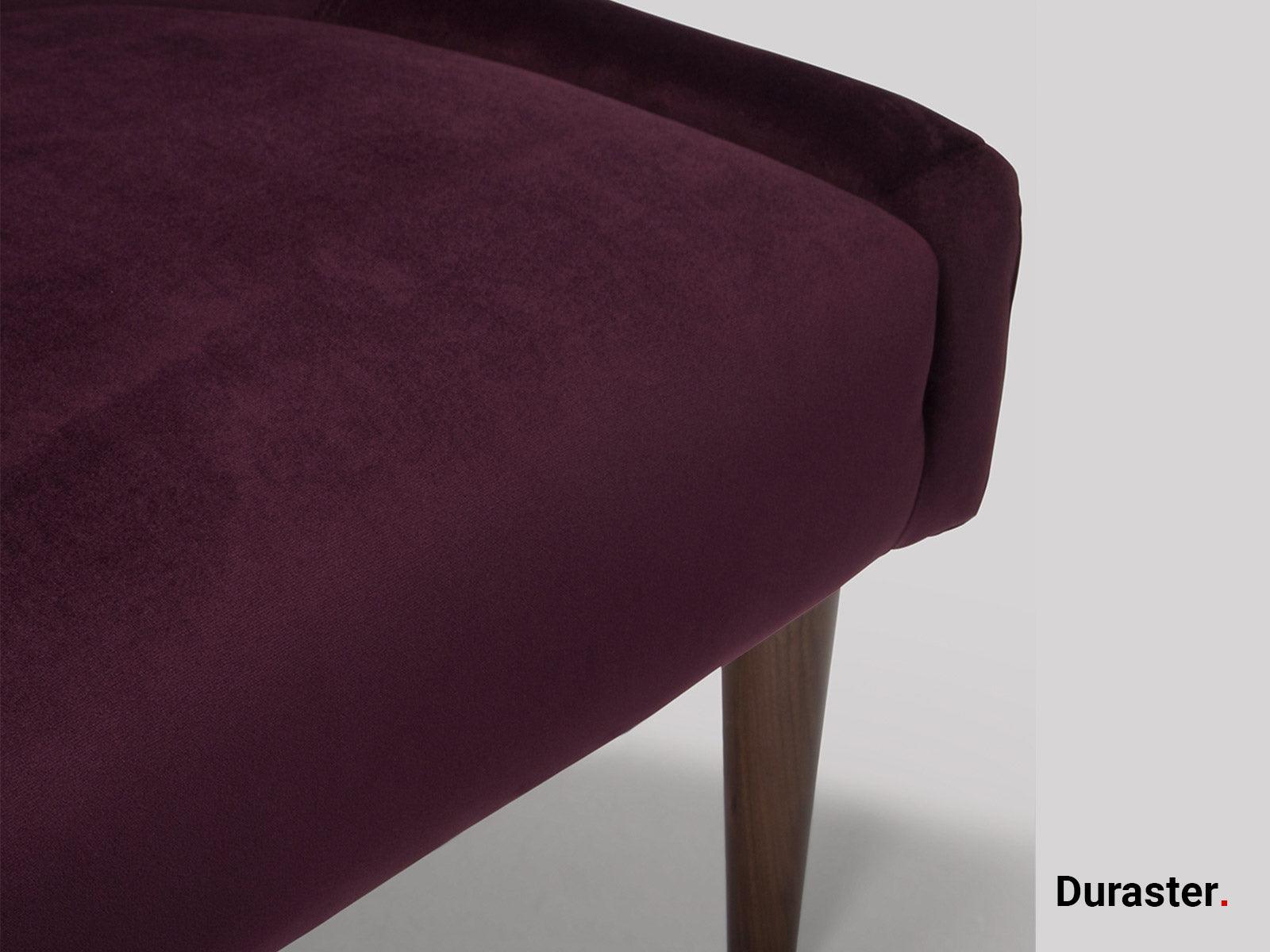 Elemantray Solid Wood Fabric Upholstered Chair #5 - Duraster