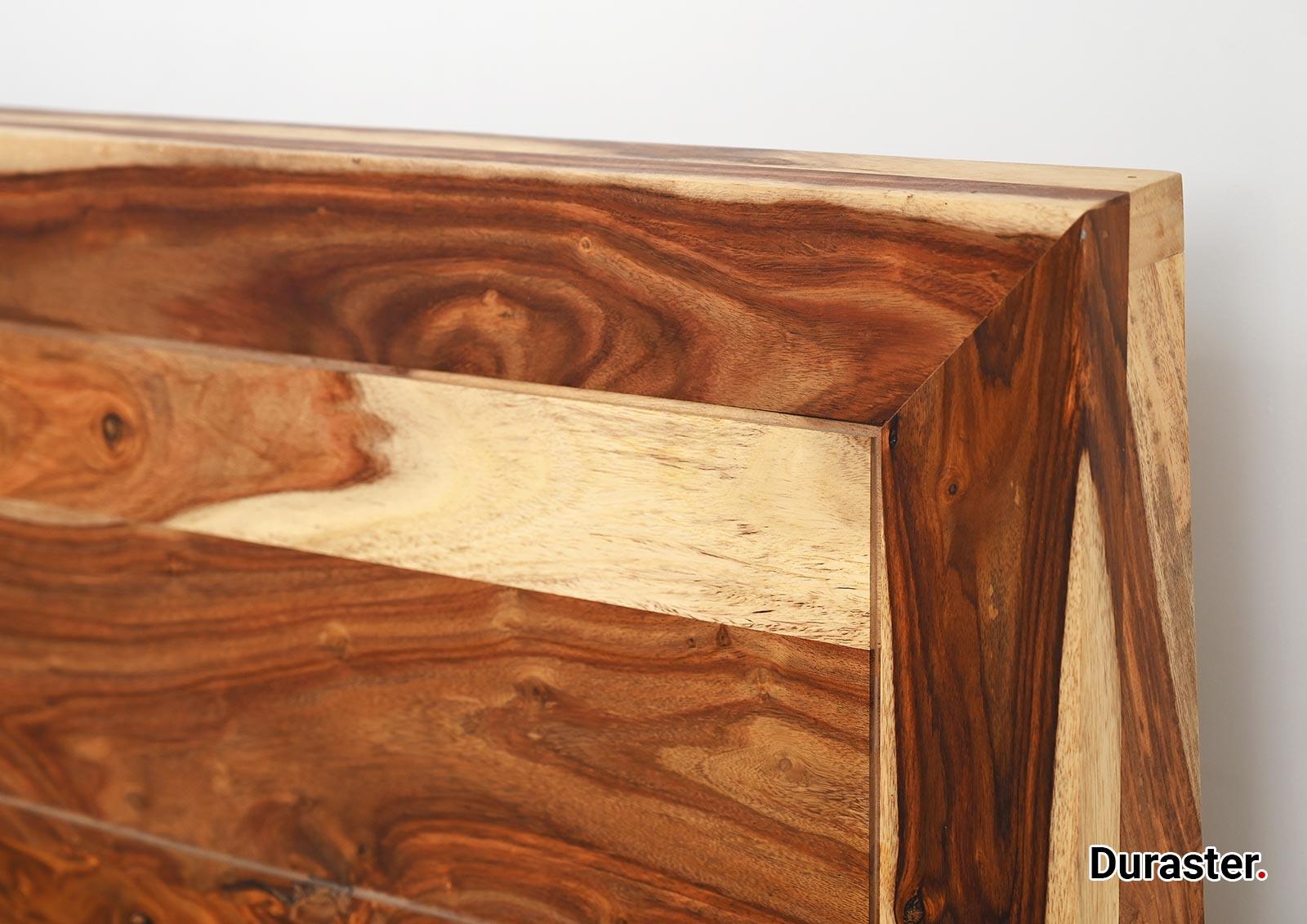 Raygoor Natural Sheesham Wood Bed #2 - Duraster