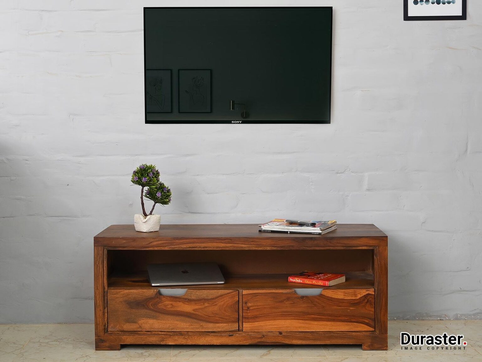 Raygoor Solid Sheesham wood TV Unit #2 - Duraster