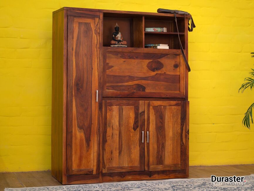 Vismit Modern Sheesham wood  Elegant Multi Utility Unit #3 - Duraster