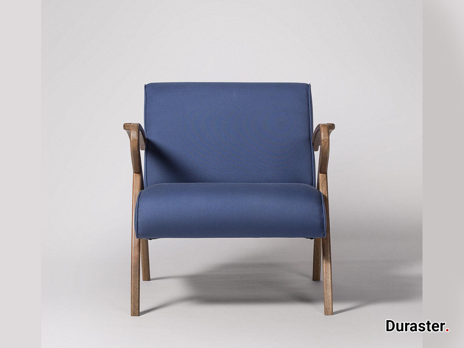 Elemantray Solid Wood Fabric Upholstered Chair #3 - Duraster