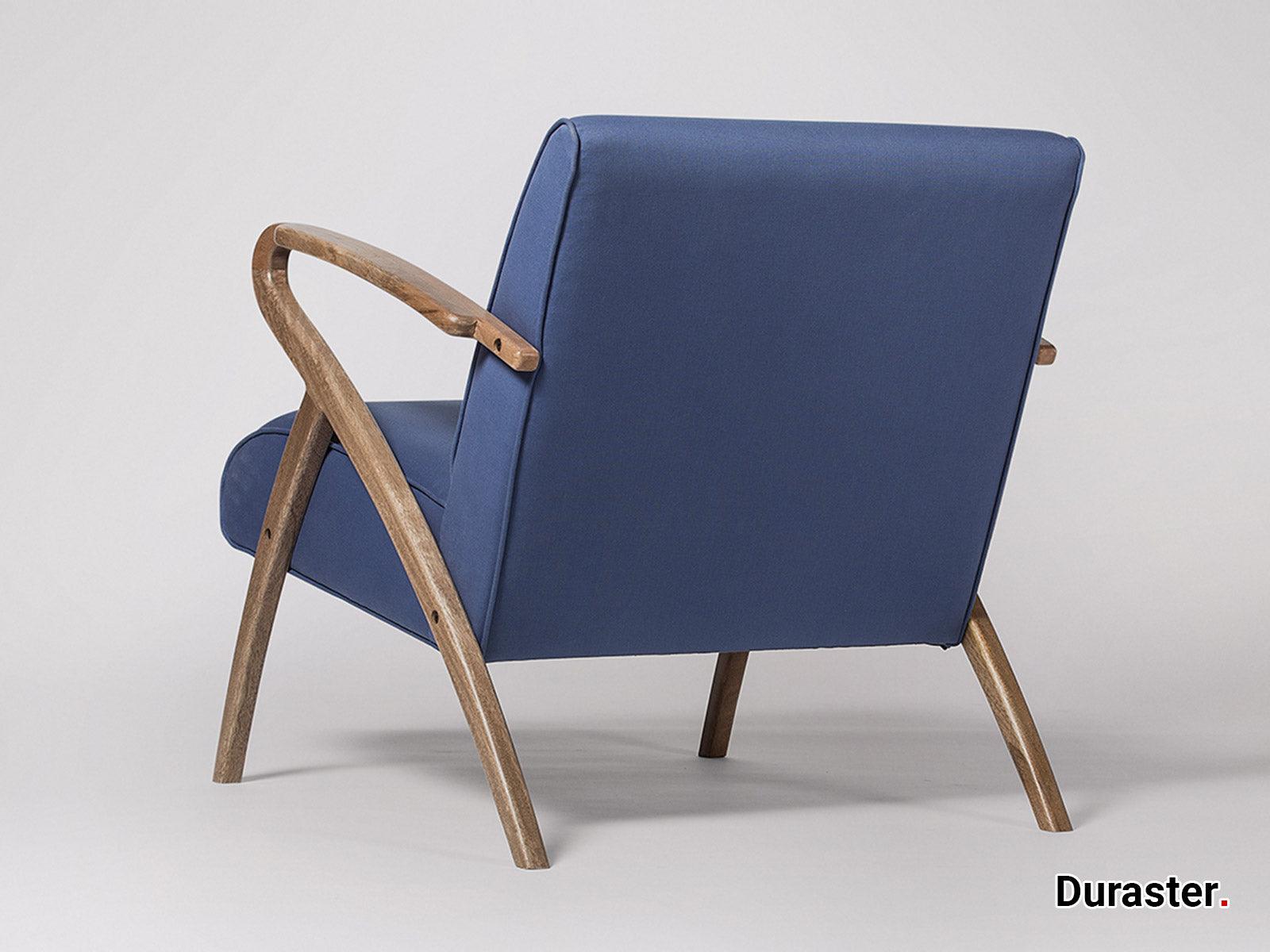 Elemantray Solid Wood Fabric Upholstered Chair #3 - Duraster