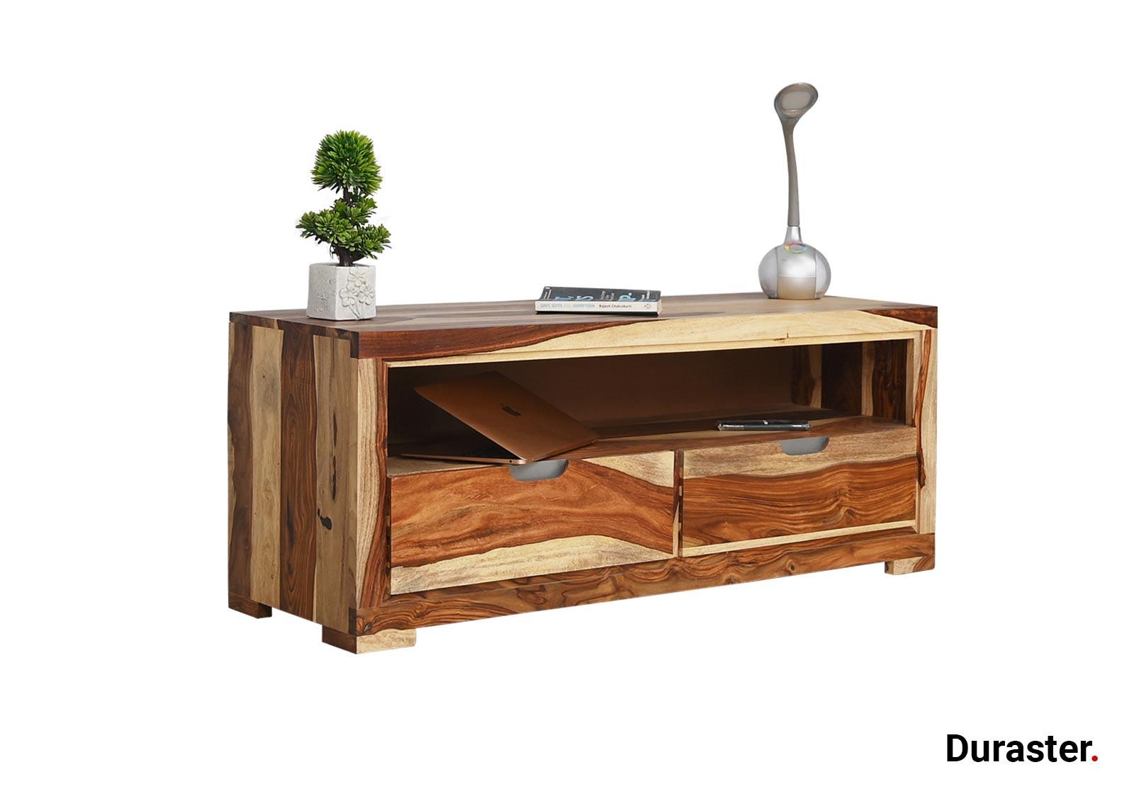 Raygoor Modern Sheesham wood TV Unit #1 - Duraster