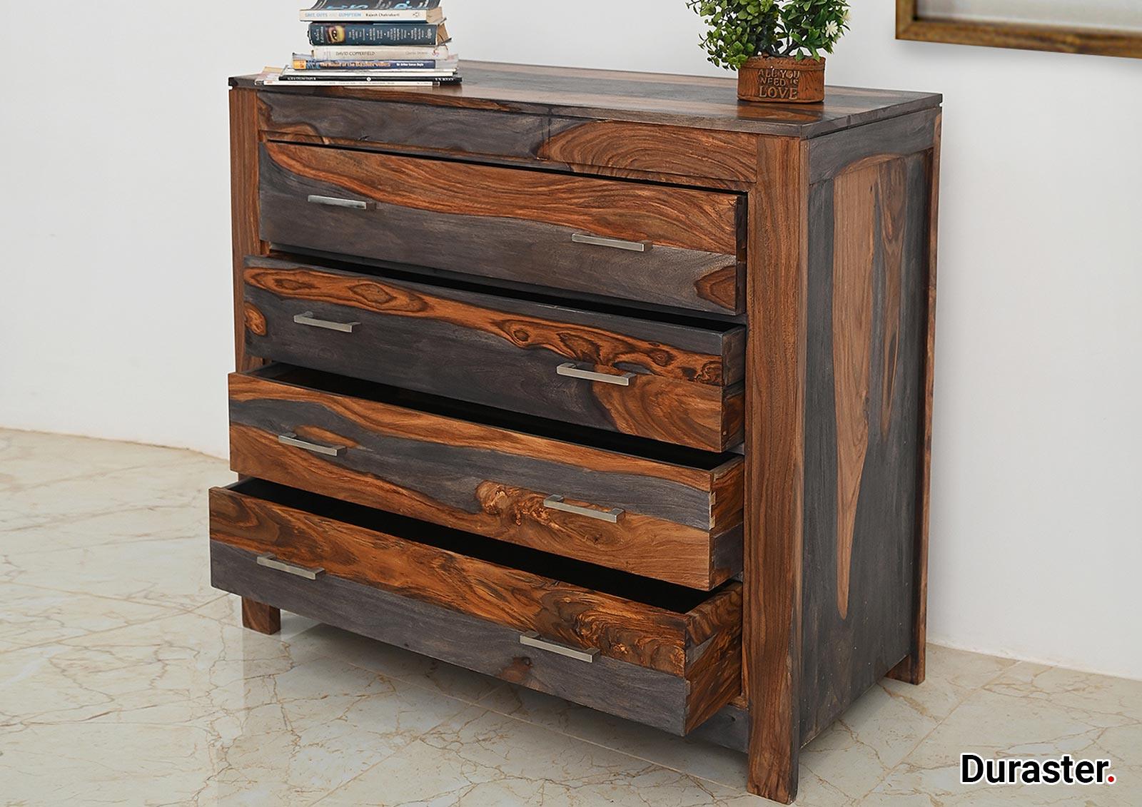 Raygoor Solid Sheesham Drawer Chest #1 - Duraster