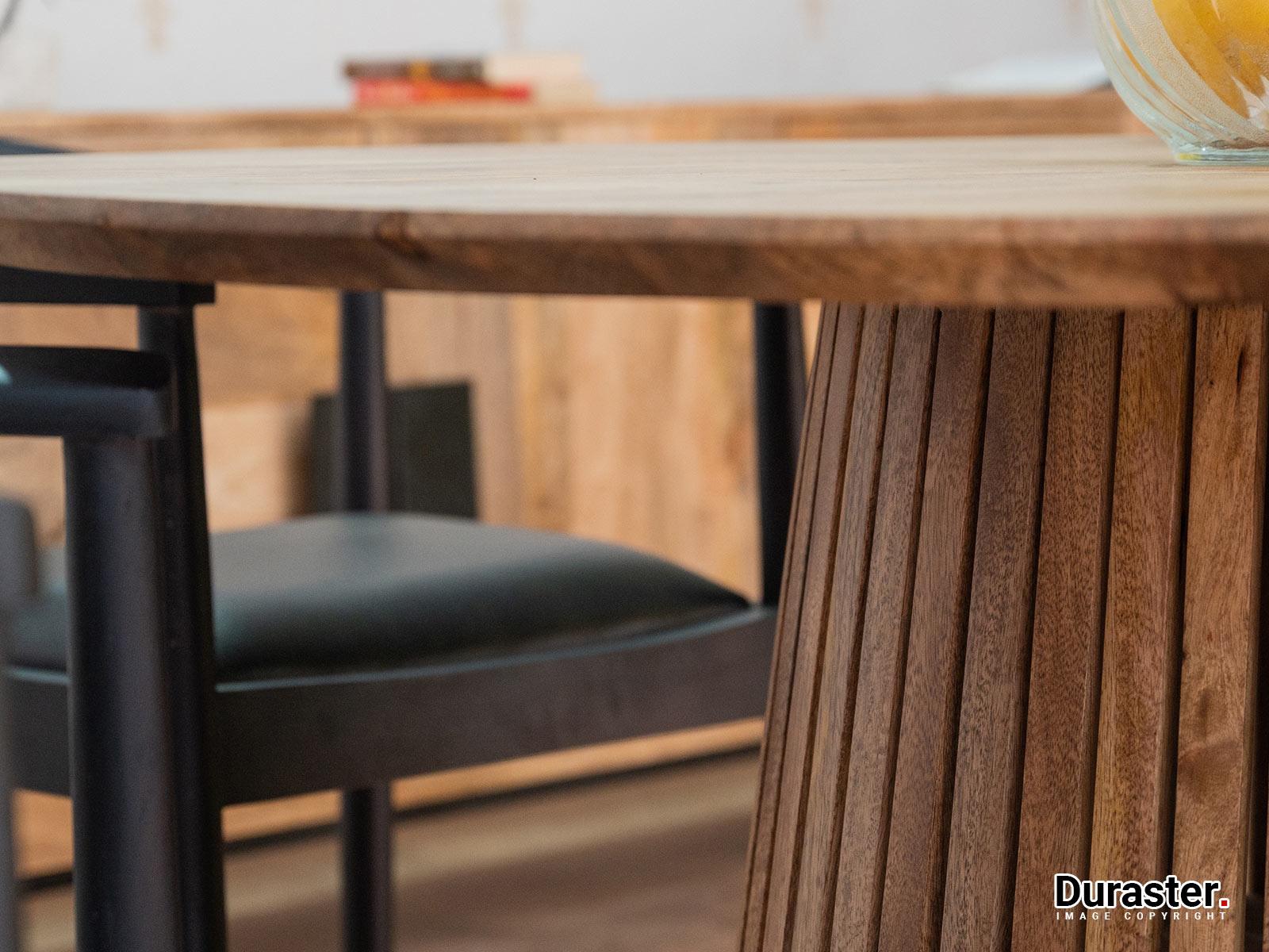 Versaw Transitional Solid Mango wood Dining Table #3 - Duraster