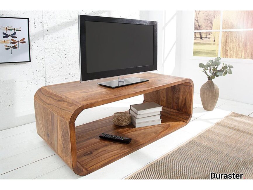 Buckingham Modern Solid Sheesham Wood TV Unit #2 - Duraster