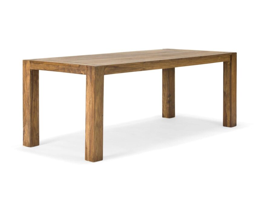 Nilay Contemporary Natural Sheesham Dining Set #2 - Duraster